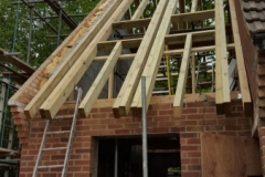 Roof prior to felt and battens